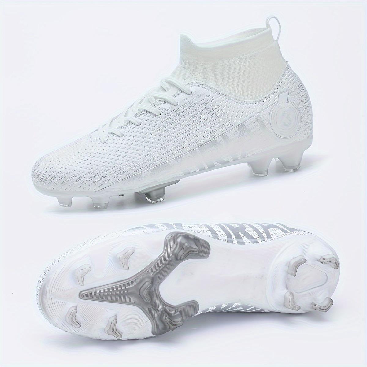 Erkek Trendy Profesyonel Kaymaz Nefes Alabilir Bağcıklı Futbol Kramponları