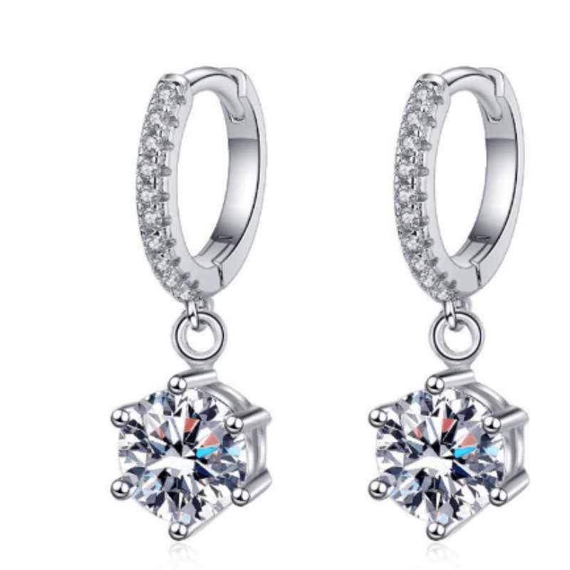 Hoop Damla Tasarım Bijuteri Küpe