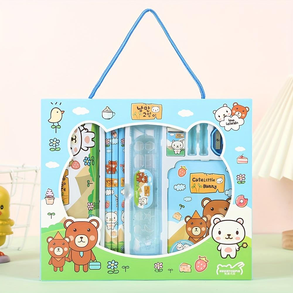 Kalem Kutusu Seti - Dayanıklı Pp Malzeme, Günlük Ofis Malzemeleri İçin Mükemmel Bebek Ayı