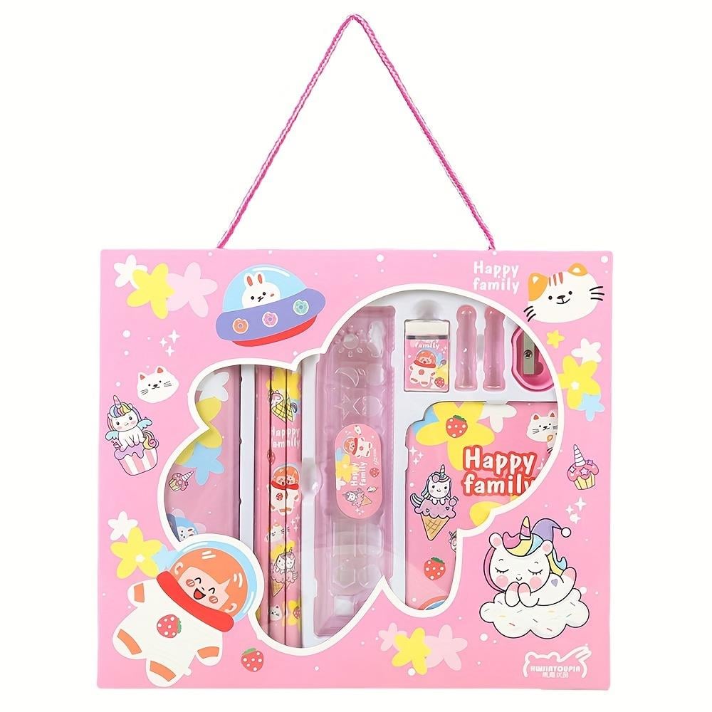 Kalem Kutusu Seti - Dayanıklı Pp Malzeme, Günlük Ofis Malzemeleri İçin Mükemmel Mutlu Aile