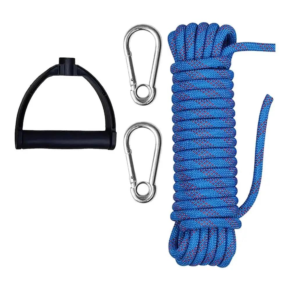 Karabinalarla Tırmanma Ve Yürüyüş İçin Yüksek Mukavemetli Paslanmaz Çelik Vinç Halatı