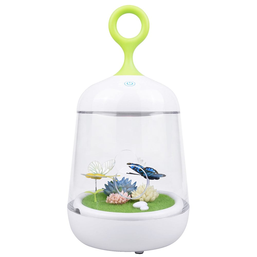 Kendin Yap Mikro Şarj Edilebilir LED Gece Lambası - Kelebek temalı