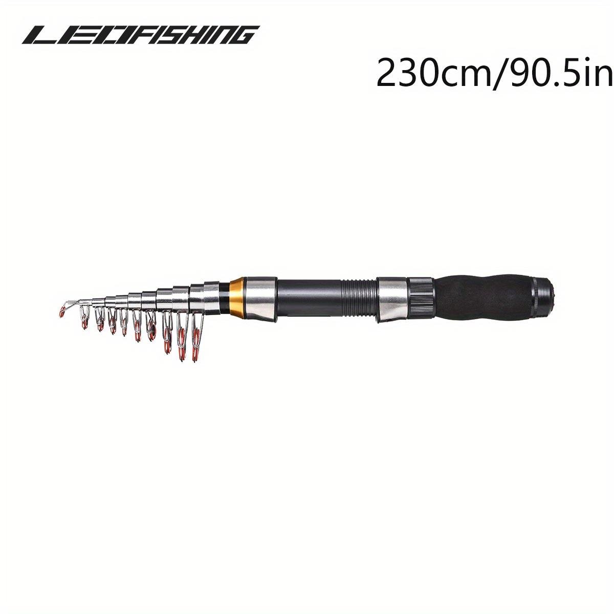 Leofıshıng Taşınabilir Teleskopik Mini Olta 2,3 7,55 Ft