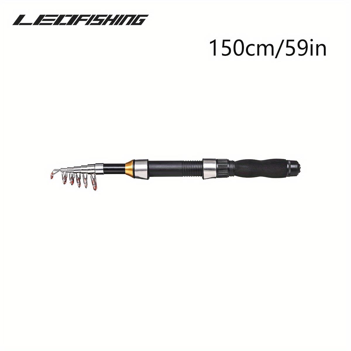 Leofıshıng Taşınabilir Teleskopik Mini Olta 1,5 4,92 Ft