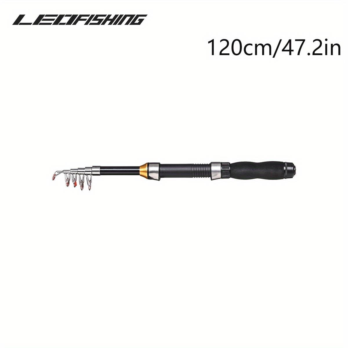 Leofıshıng Taşınabilir Teleskopik Mini Olta 1,2 3,94 Ft