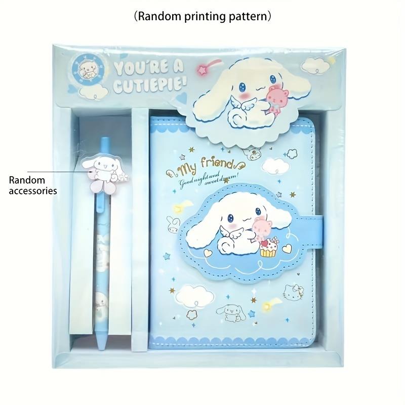 Sanrio Hello Kitty Kuroki Çizgi Film Kırtasiye Seti - Renkli Tasarımlar, Kawaii Okul Malzemeleri, Tarçın