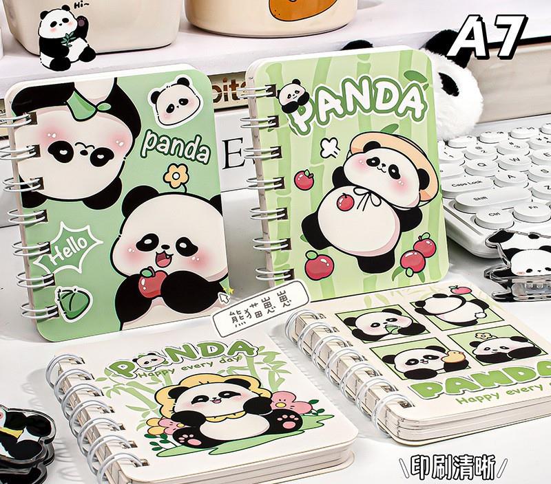 Şekilli Bobin Not Defteri, Çizgi Film Sevimli Renkli Sayfa A7 Not Defteri Seti