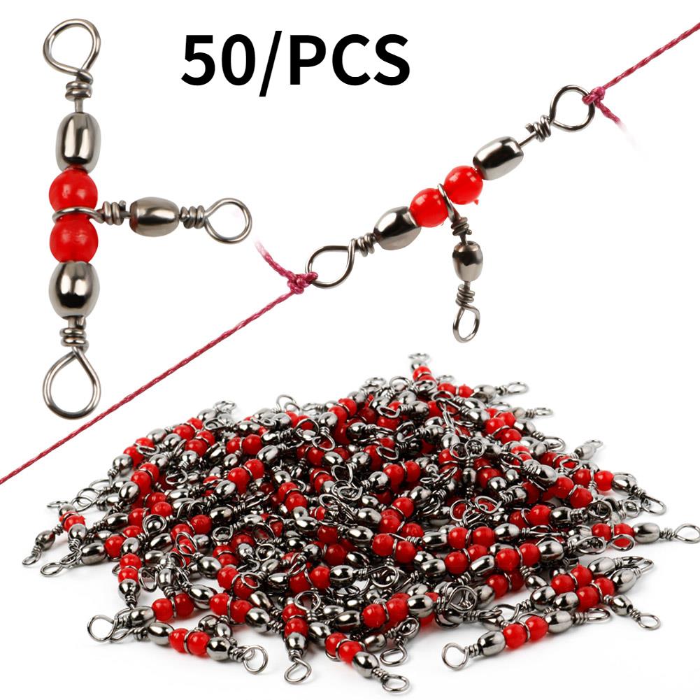 Sougayilang Pirinç Namlu Döner Fırdöndüler - Pürüzsüz Yem Sunumu Ve Dolaşmayan Balıkçılık İçin 3 Yollu Balıkçılık Fırdöndüleri