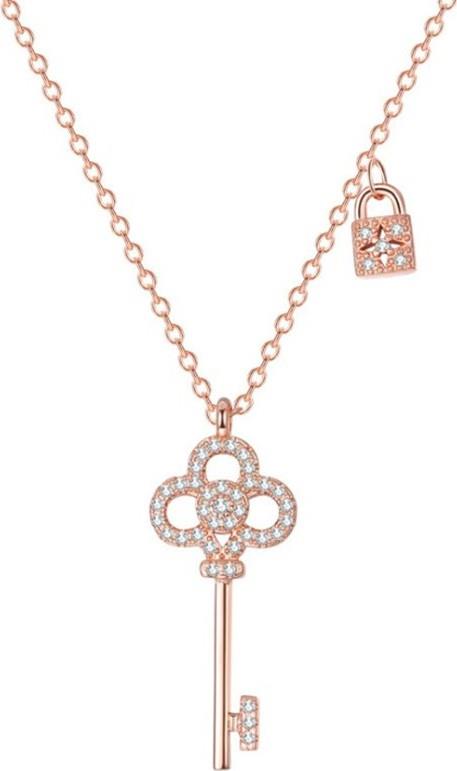 Sw Geleceğin Anahtarı Kolye - Rose Gold