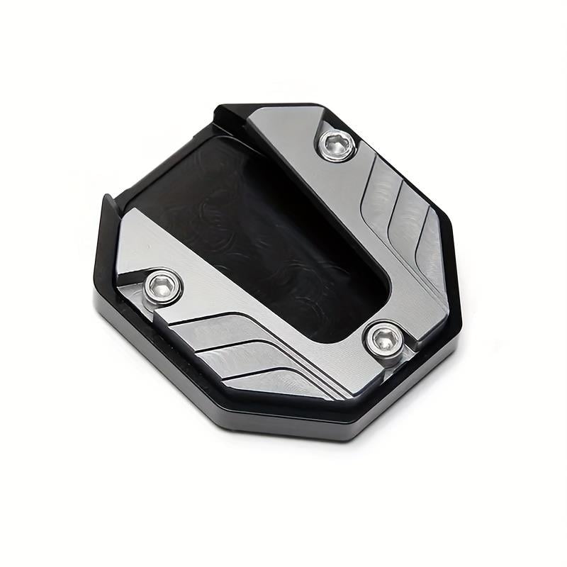 Tcherchı 1 Parça Kaymaz Tabanlı Ve Pedli Evrensel Motosiklet Kick Standı Titanyum