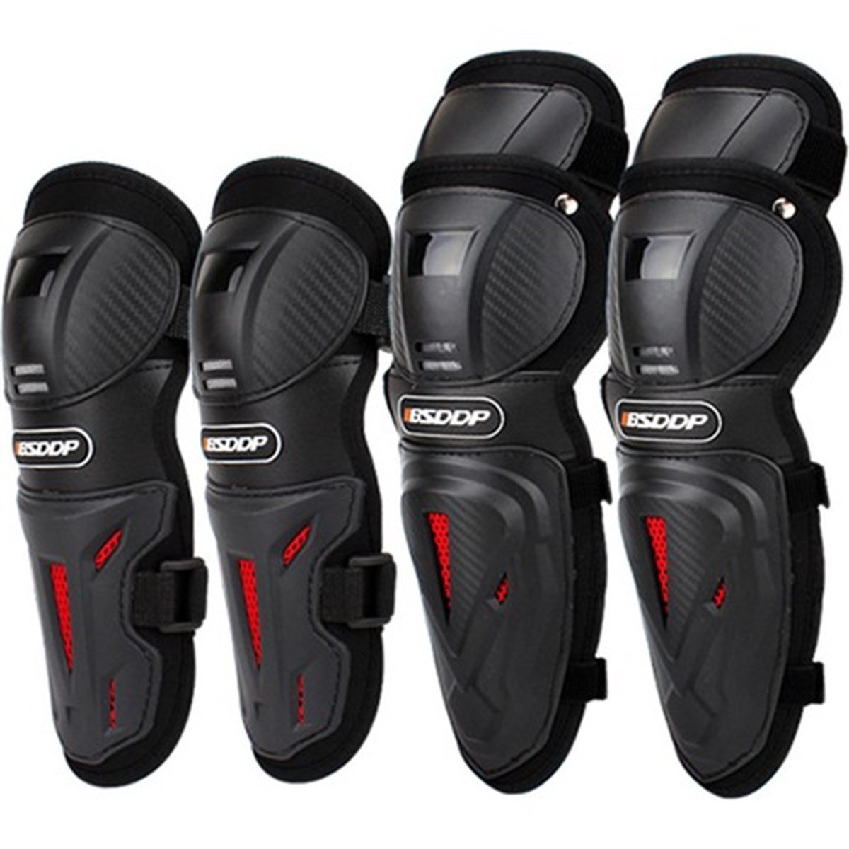 Tcherchi 4'lü Yetişkin Diz Pedleri Ayarlanabilir