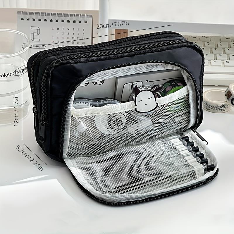 Tcherchi Büyük Kapasiteli Geniş İç Mekan Ve Taşıması Kolay Kalem Kutusu