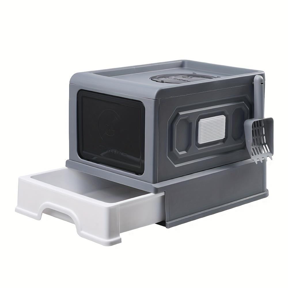 Tcherchi Büyük Kum Kutusu Kendi Kendini Temizleyen Tava Çekmecesi Sıçramaya Karşı Lazımlık Tepsisi