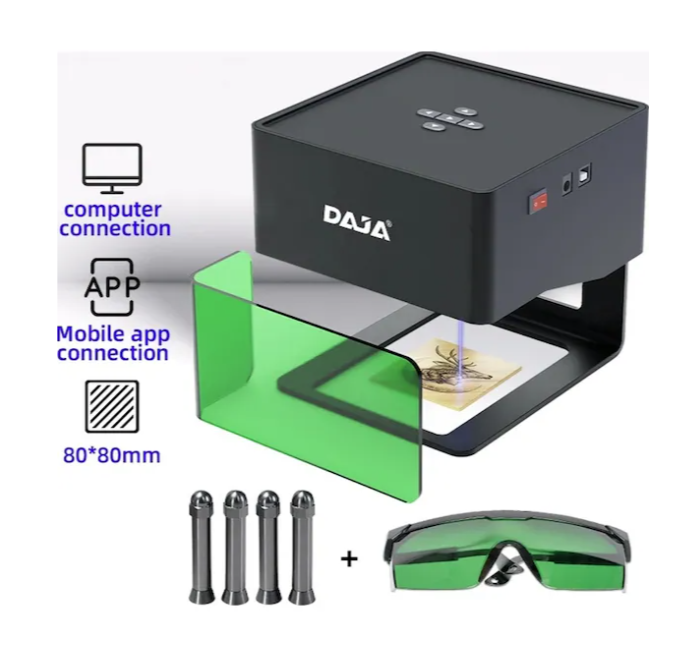 Tcherchı Daja DJ6 3000MW Cnc Diy Lazer Gravür Makinesi