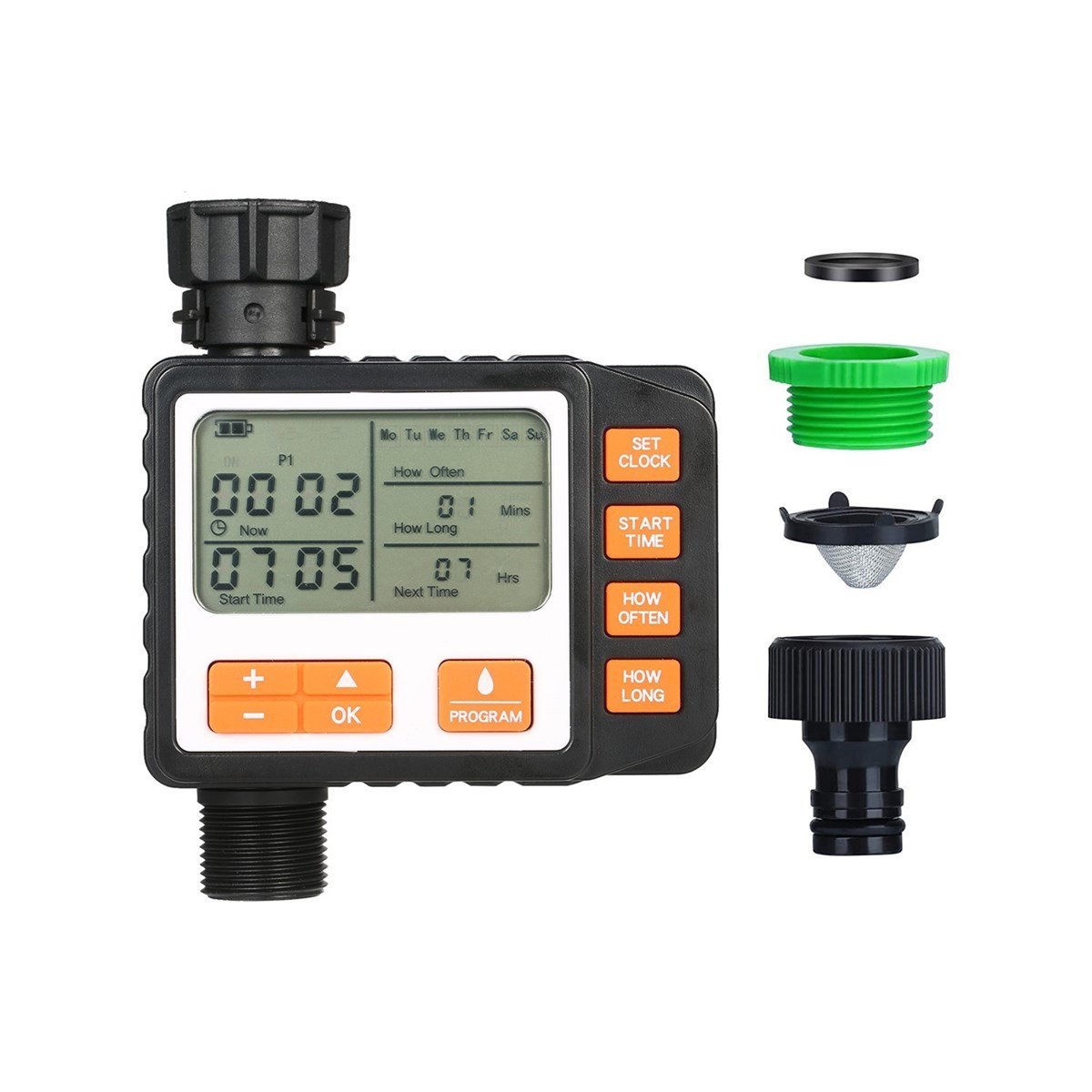 Tcherchi Dijital Su Zamanlayıcı Programlanabilir Açık Tek Çıkışlı