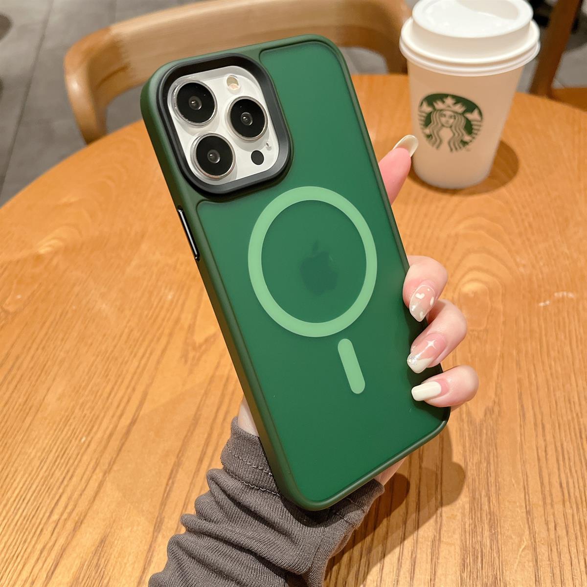 Tcherchi iPhone 14 Pro Max Kablosuz Şarj Kılıfı