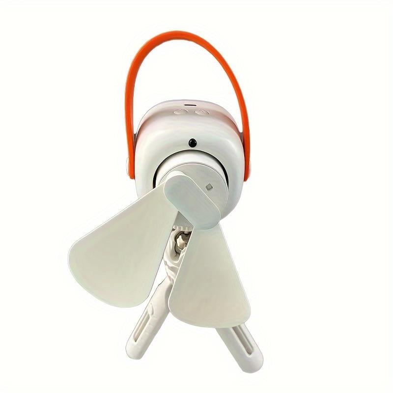 Tcherchi Işık Ve Uzaktan Kumandalı 5200 MAh Şarj Edilebilir Taşınabilir Açık Kamp Fanı