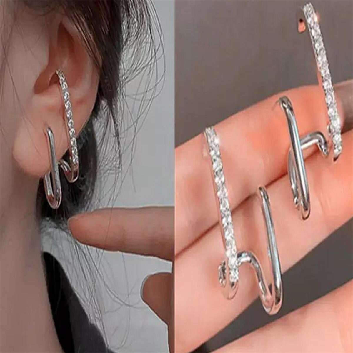 Tcherchi Kadın Küpe Zirkon Taş Vip Kararmaz Küpe tekdelikvipküpe