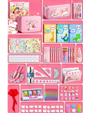 Tcherchı Kırtasiye Seti Ve Tavşanlı Çanta, Okula Dönüş Set