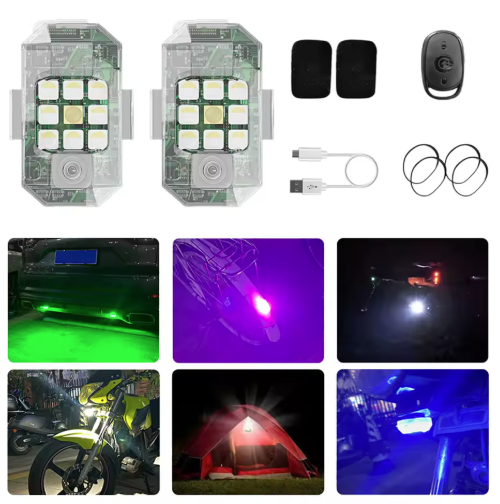 Tcherchi LED Pilot Işıkları Modifiye Araba Renkli Dekoratif Uyarı Işıkları