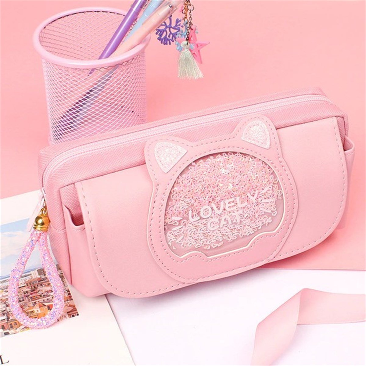 Tcherchi Sevimli Kalem Kılıfı Kalem Kutusu