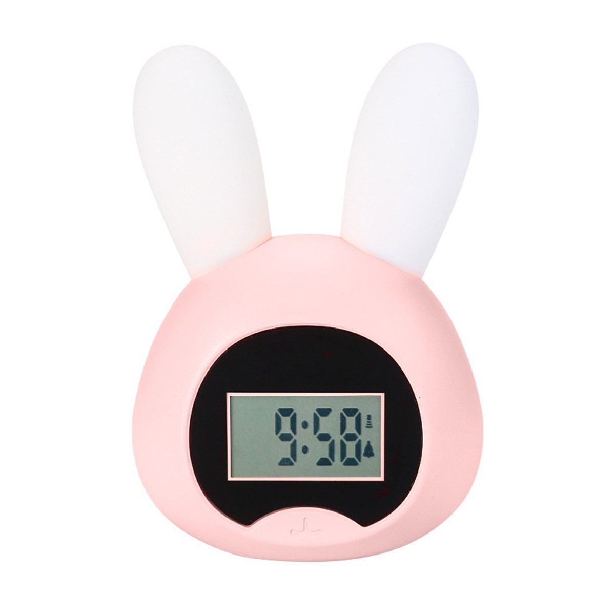 Tcherchi Sevimli Tavşan ve Geyik Karikatür LED Çalar Saat