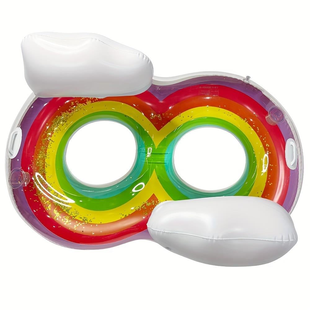 Tcherchı Şişme Çiftli Gökkuşağı Koltuk