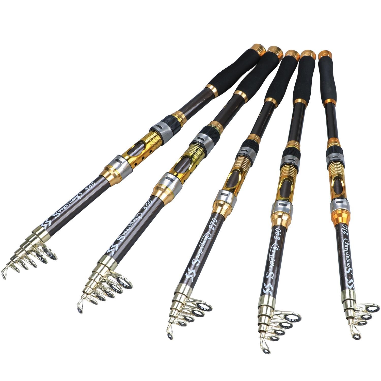 Tcherchi Ultra Hafif Karbon Fiber İplik Oltası