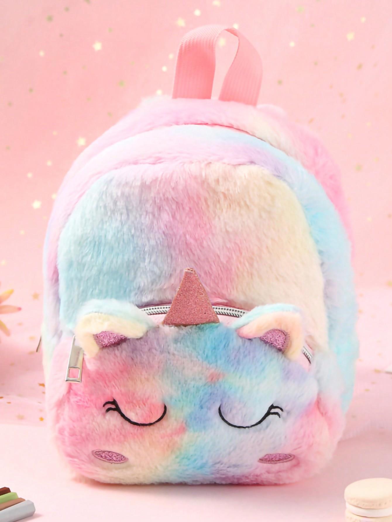 Tcherchi Unicorn Peluş Küçük Okul Çantası