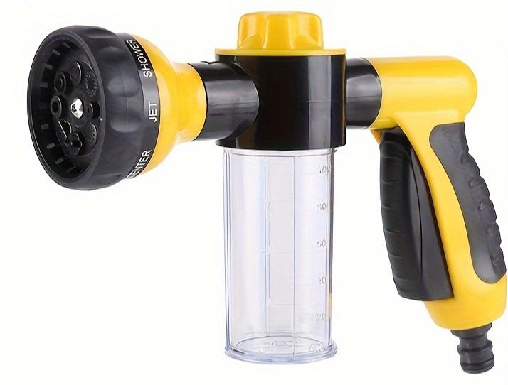 Tcherchi WE34836 8 Püskürtme Yüksek Basınçlı Ayarlanabilir Bahçe Hortumu Püskürtücü