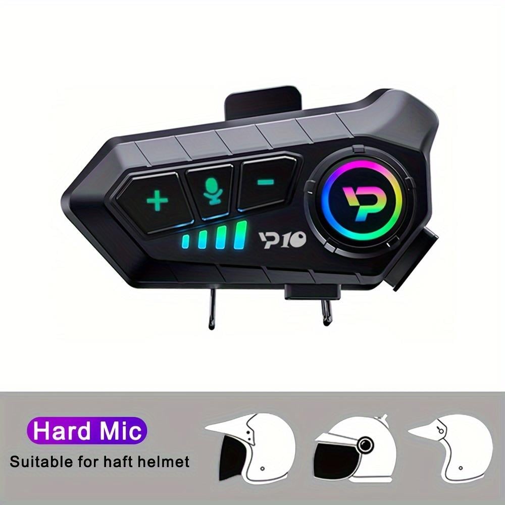 Tcherchı Y10 Motosiklet Kaskı Kulaklık Eller Serbest Çağrı Kiti Sert Mikrofon