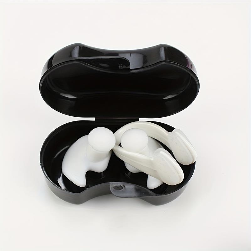 Tcherchi Yüzme Kulak Tıkaçları Ve Burun Klipsi Seti, Sörf Ve Dalış İçin Suya Dayanıklı Ve Gürültüye Dayanıklı Ekipman