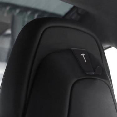 Tesla X Modelin İçin Ceket Askısı Kafalık Arka Koltukta Giysi Takım Elbise Askısı