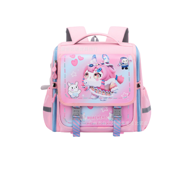 Yeni İlkokul Öğrencisi Danzi Spider-man Omurga Koruyucusu Sırt Çantası-kuromi