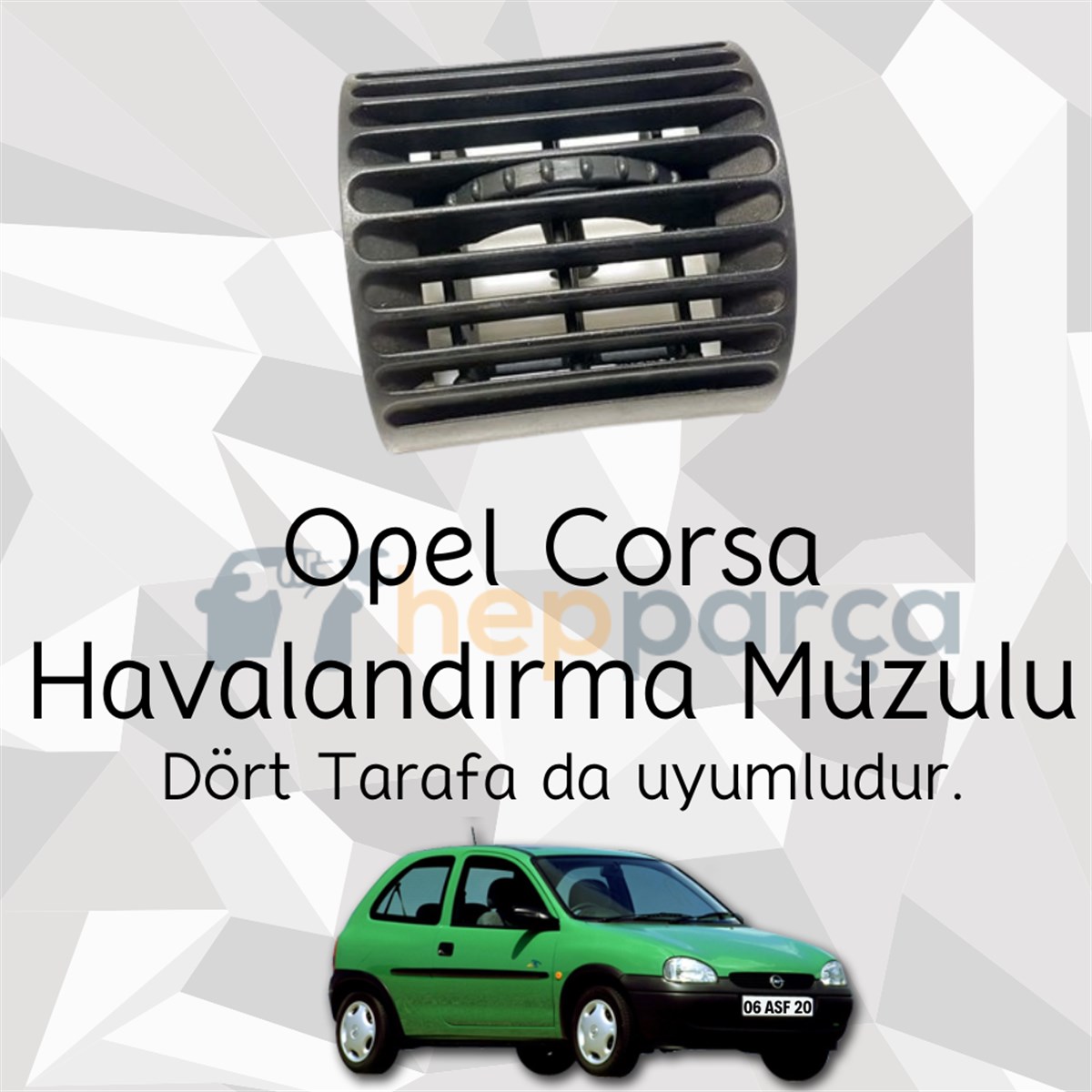 Opel Corsa B Kalorifer Izgarası | İthal Marka | 1814009