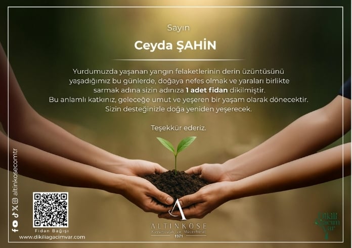 Fidan Bağışı Projesi