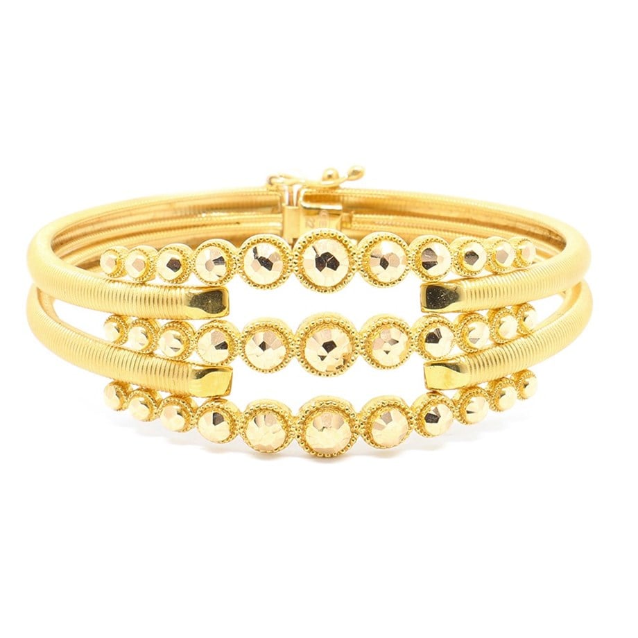 22 Ayar Altın Kaburga Kelepçe 22.86 Gr.