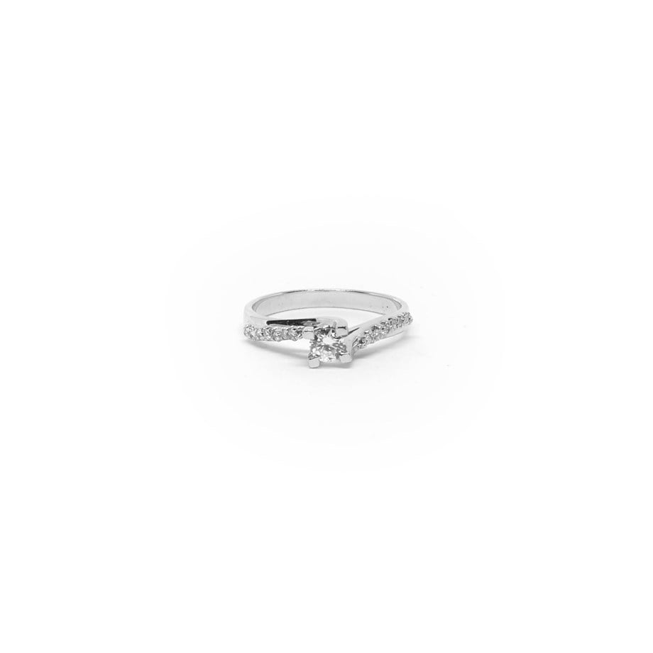 0.39 Ct. Pırlanta Tektaş Yüzük