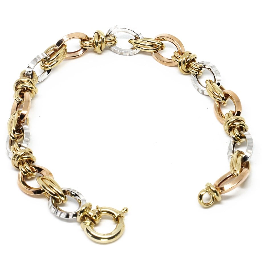 14 Ayar 3 Renk Bileklik