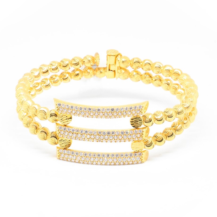 Bangle 22 K Solid Gold