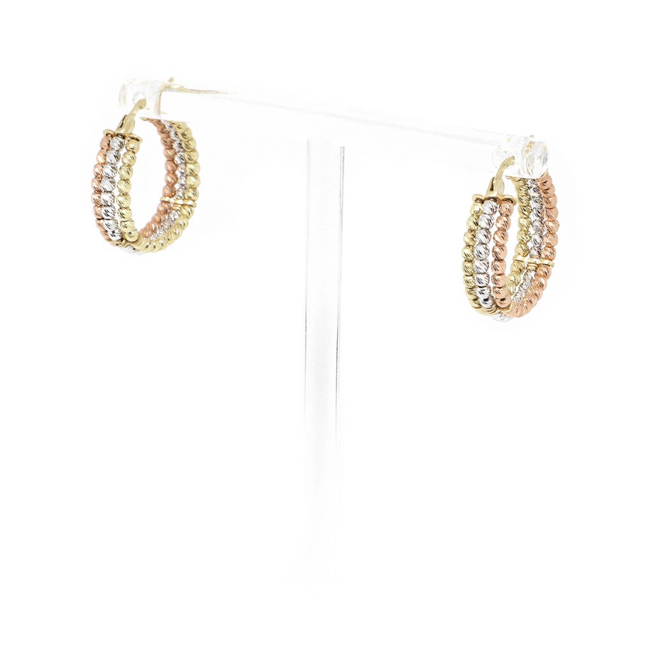 Three Color Dorica Earring