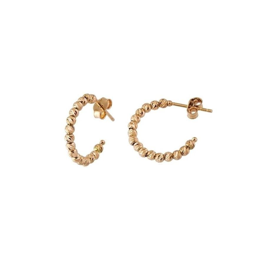 Dorica Earrings 14 K Solid Gold