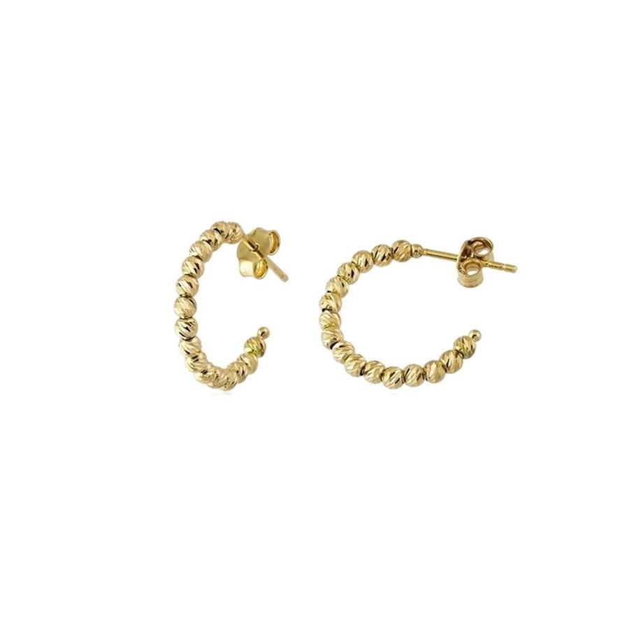 Dorica Earrings 14 K Solid Gold