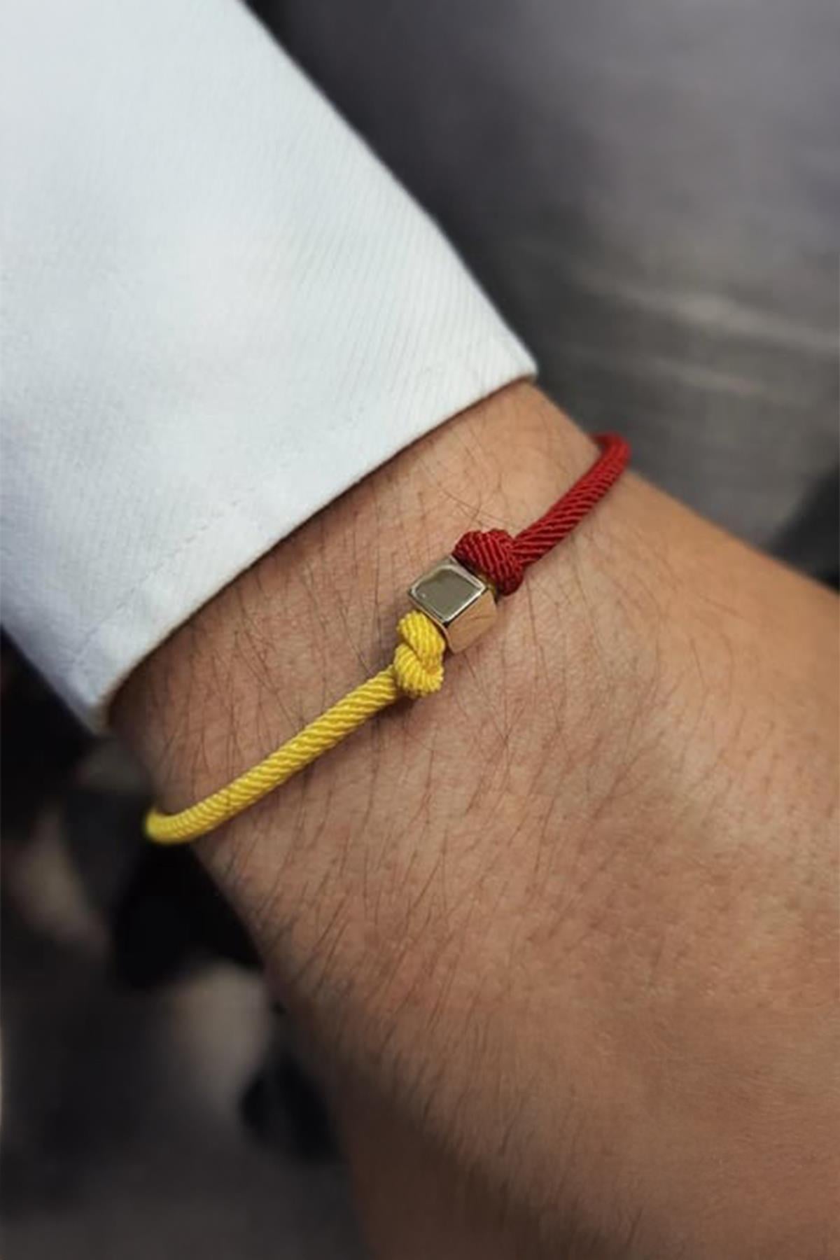 Galatasaray Cube Cord Bracelet