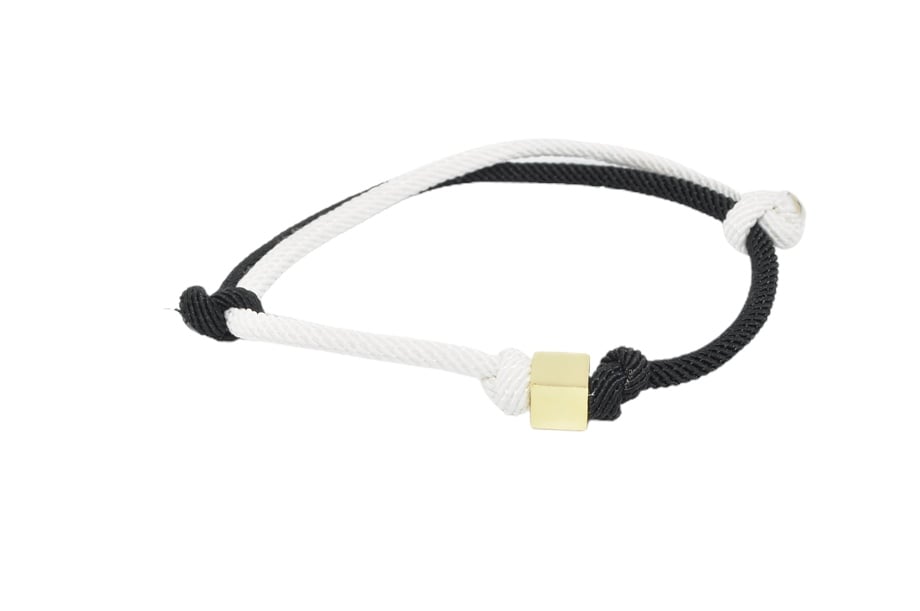 Beşiktaş String Cube Bracelet 14 K Gold
