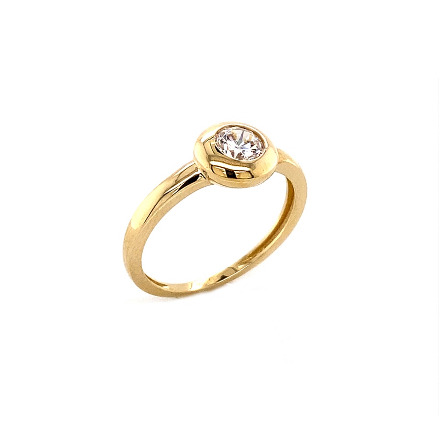 Solitaire Ring 14 K