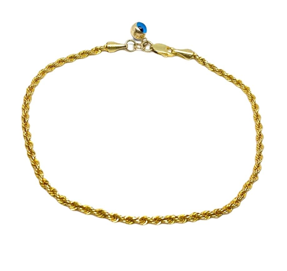 Bract Evil Eye Bracelet