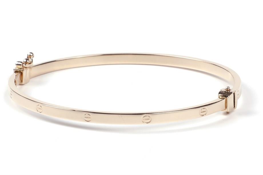 Gold Spangenarmband 585 Gold