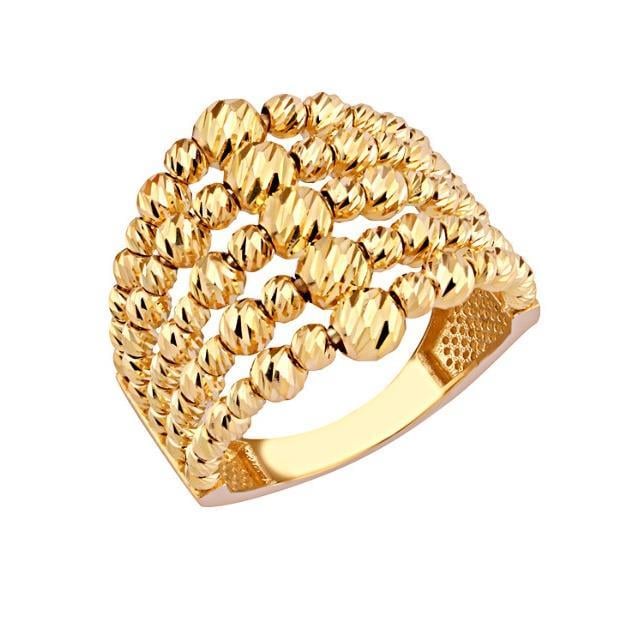 Mit Dorika-perlen Gold Ring 585 Gold