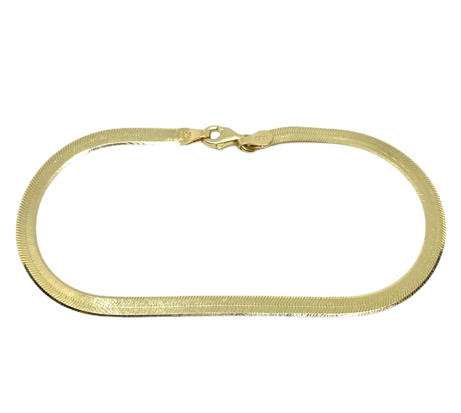Herringbone Bracelet 14 K